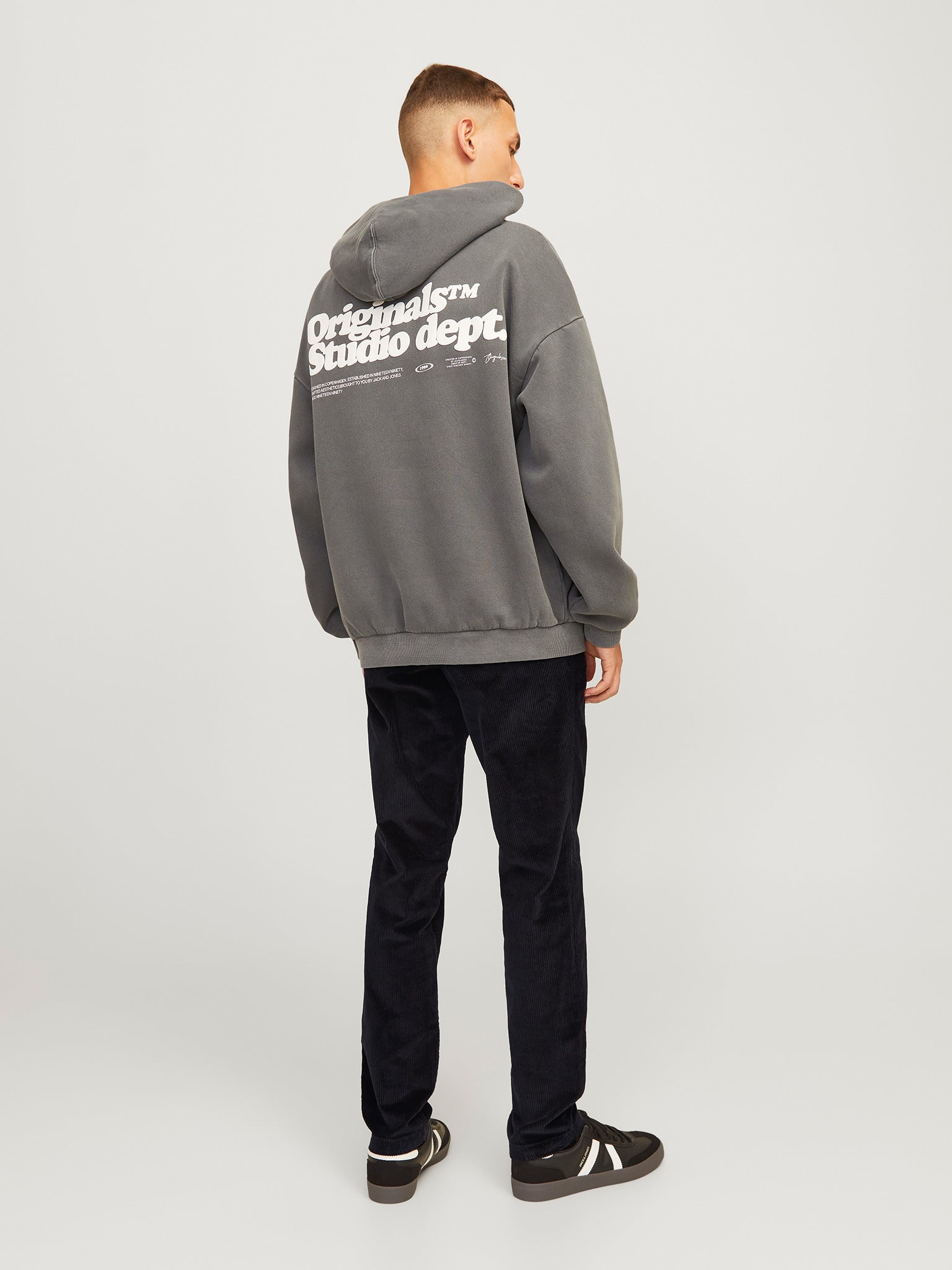 Ανδρικό παντελόνι κοτλέ JPSTMARCO JJBASIC CORDUROY CHINO 12258301 | 12258301