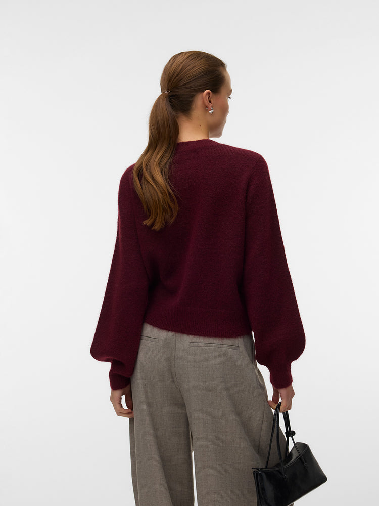 Γυναικεία ζακέτα πλεκτή VMHAZEL LS O-NECK CARDIGAN BF 10348408 | 10348408