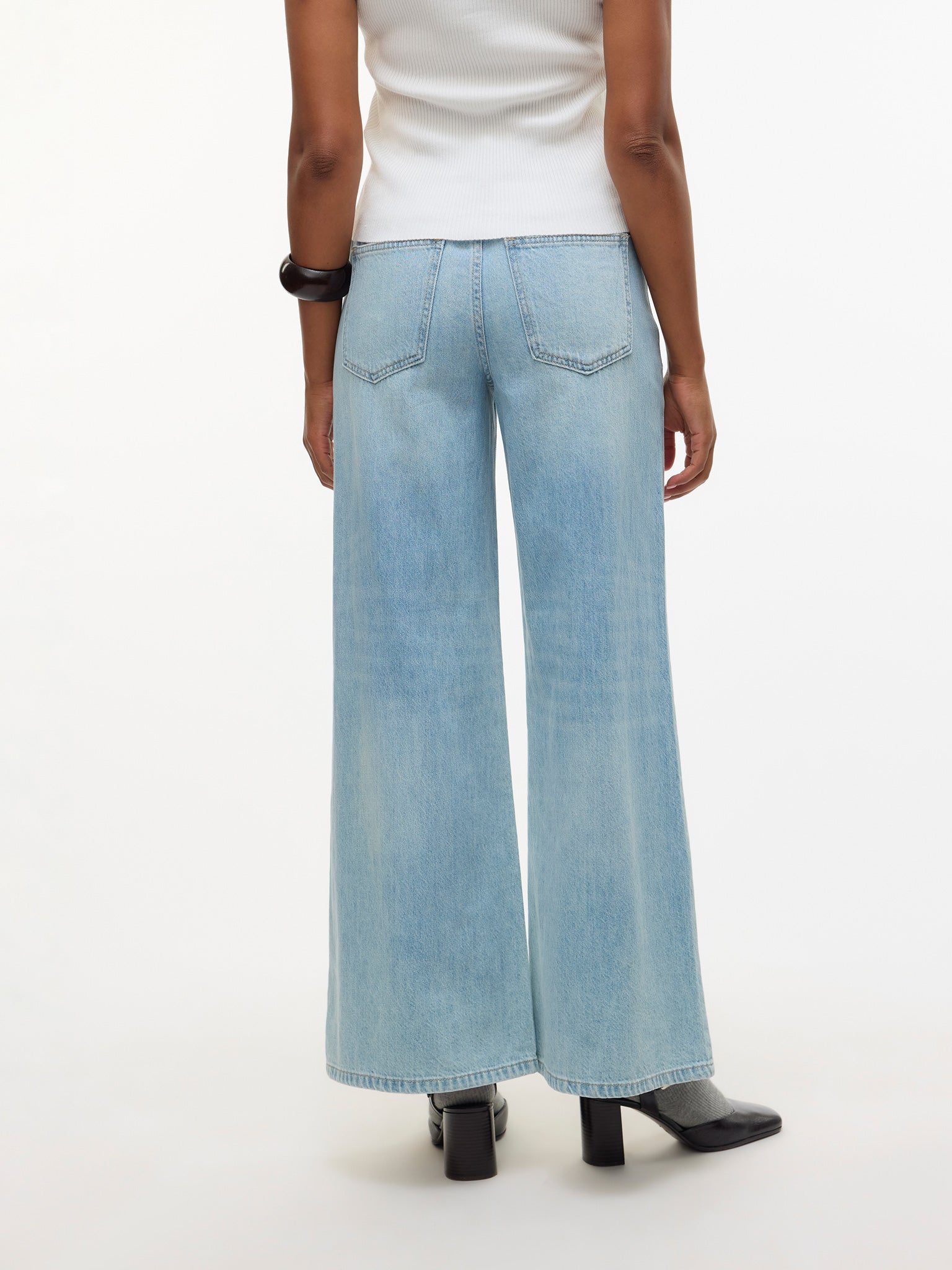 Γυναικείο παντελόνι τζιν VMANNET MR WIDE JEANS SI321 10331076 | 10331076
