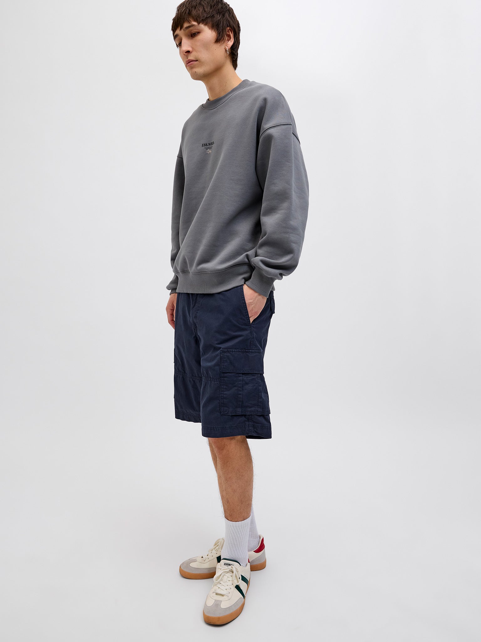 Ανδρική βερμούδα cargo JPSTCOLE MATEO CARGO SHORT MID 12274389 | 12274389