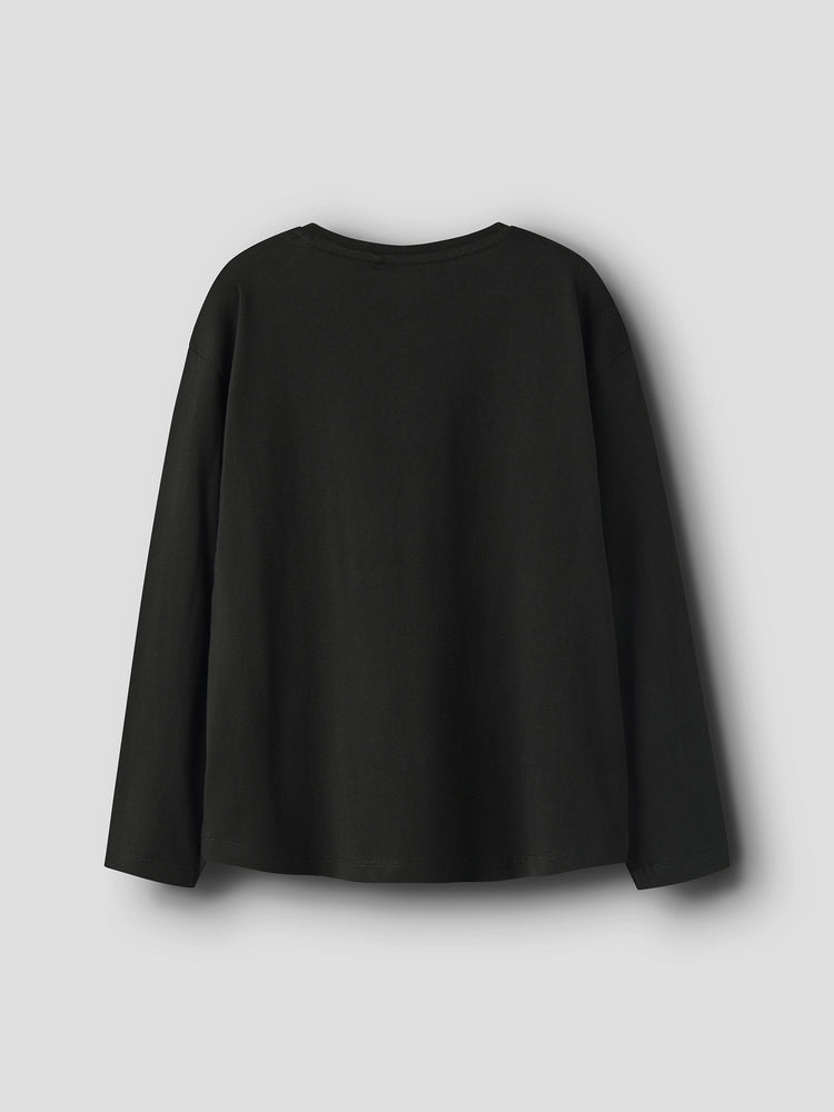 Εφηβική μπλούζα μακό more glitter NKFVEEN LS RLX TOP 13234709 | 13234709