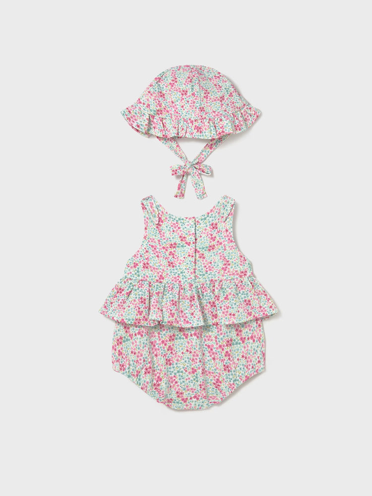 Βρεφικό φορμάκι με καπέλο 26-01632-026 | 26-01632-026