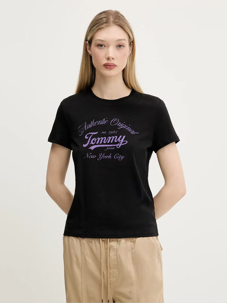 Γυναικείο t-shirt TJW REG ESSENTIAL LOGO 1 TEE EXT DW0DW21404BDS | DW0DW21404BDS