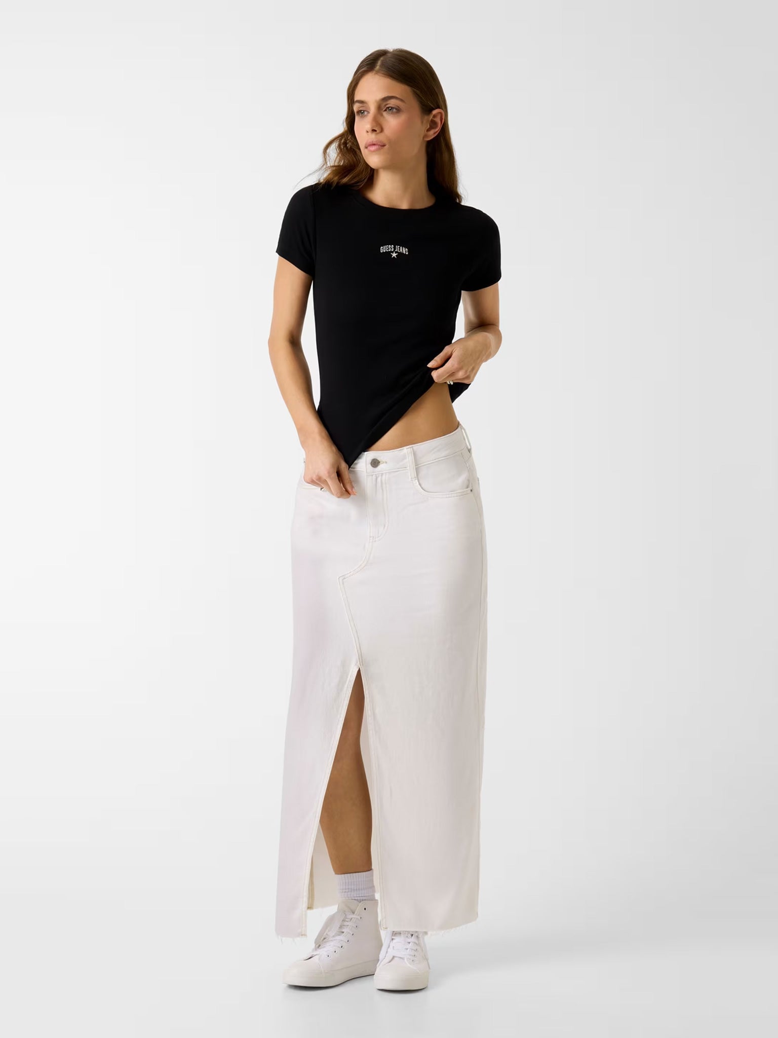 Γυναικείο t-shirt ριπ W6GPZ3KA0H1JBLK | W6GPZ3KA0H1JBLK