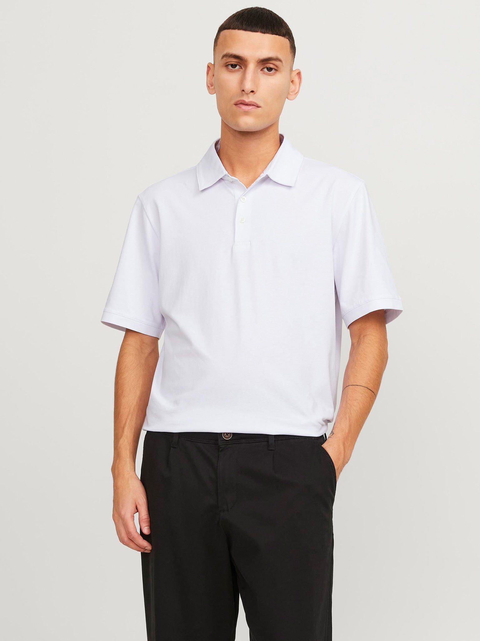 Ανδρικό polo JPRBLASPENCER SS POLO 12251349 | 12251349