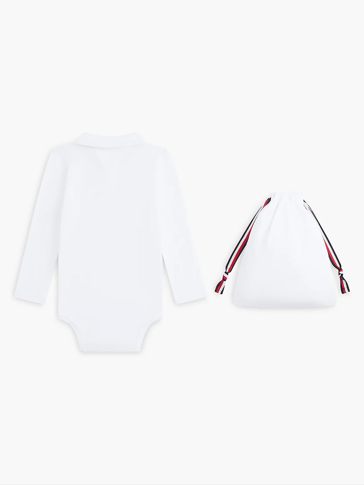 Βρεφικό σετ κορμάκι polo giftbox POLO BODY LS GIFTBOX KN0KN02255YBR | KN0KN02255YBR