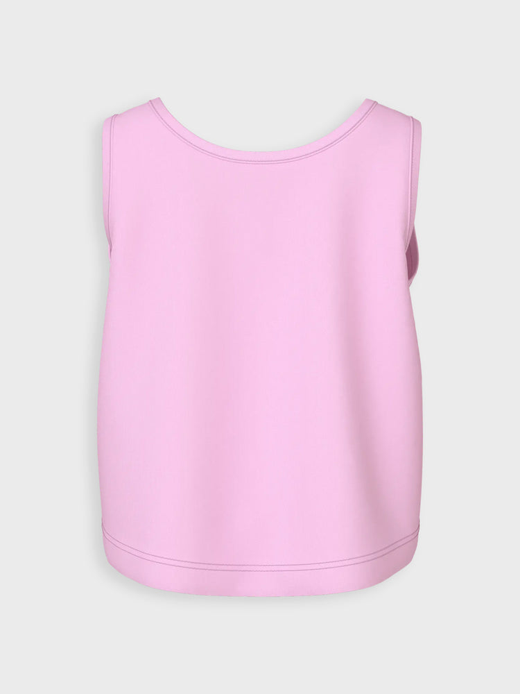 Παιδική μπλούζα μακό flower cat NMFVIGEA TANK SHORT TOP 13241642 | 13241642