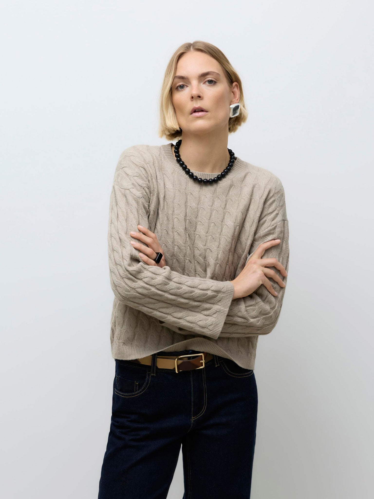 Γυναικεία μπλούζα πλεκτή AWLORELLA LS O-NECK KNIT NOOS 10319710 | 10319710