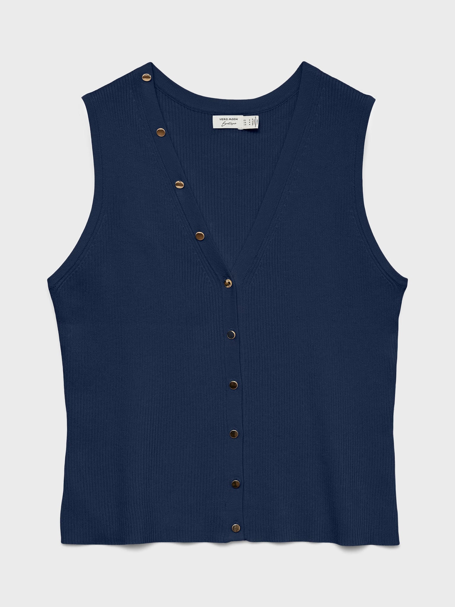 Γυναικείο τοπ VMDORY SL V-NECK BUTTON VEST 10342994 | 10342994