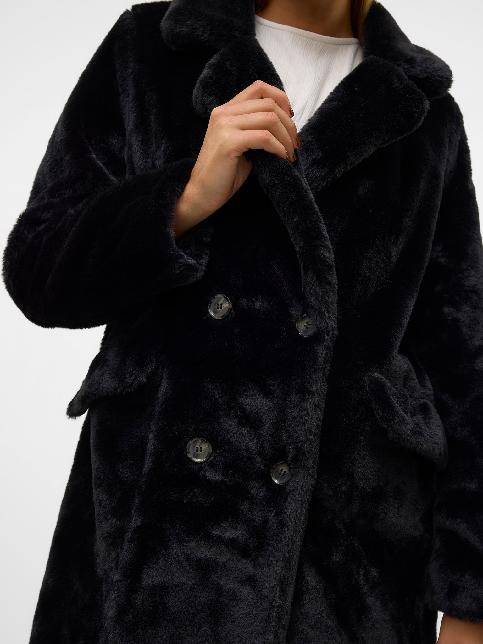 Γυναικεία παλτό γούνινο VMSONJAELLY LONG FAKE FUR COAT GA BOOS 10310298 | 10310298