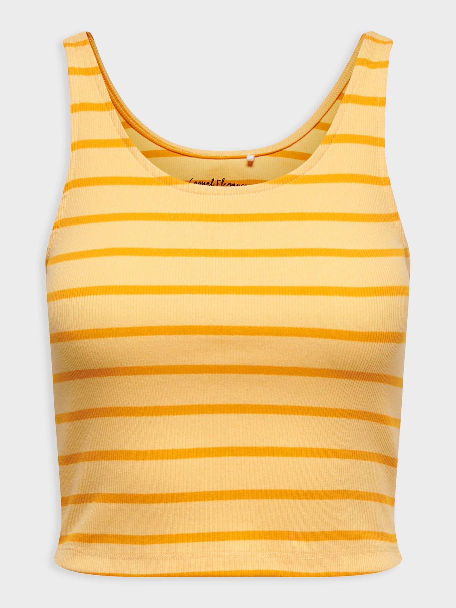 Γυναικείο top με ρίγες ONLFENJA S/L SHORT TOP JRS 15372171 | 15372171