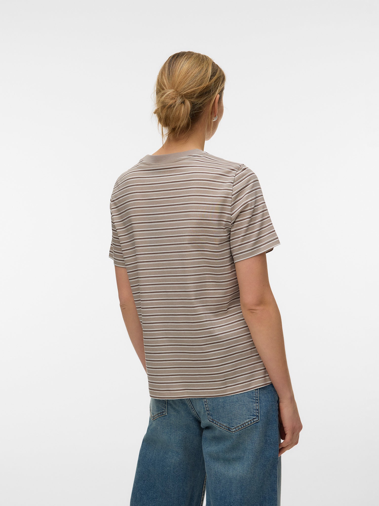 Γυναικείο t-shirt VMPAULINA STRIPE SS T-SHIRT JRS NOOS 10336075 | 10336075