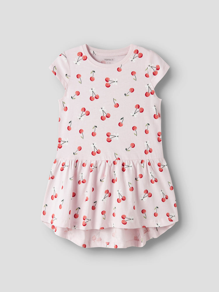 Παιδικό φόρεμα Cherries NMFVIGGA CAPSL DRESS 13215107 | 13215107