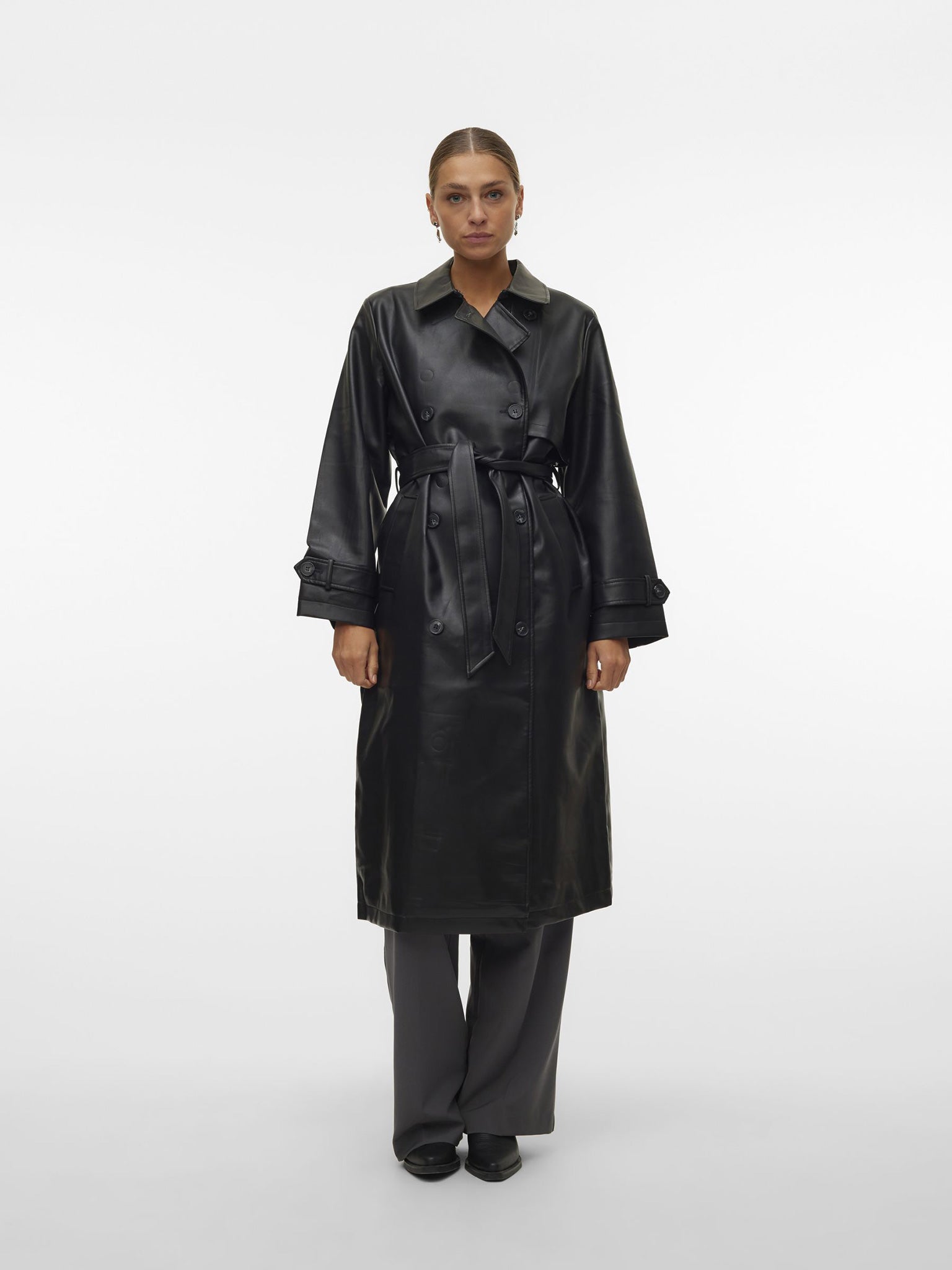 Γυναικείο παλτό VMAMALIE LONG COATED TRENCHCOAT 10300822 | 10300822