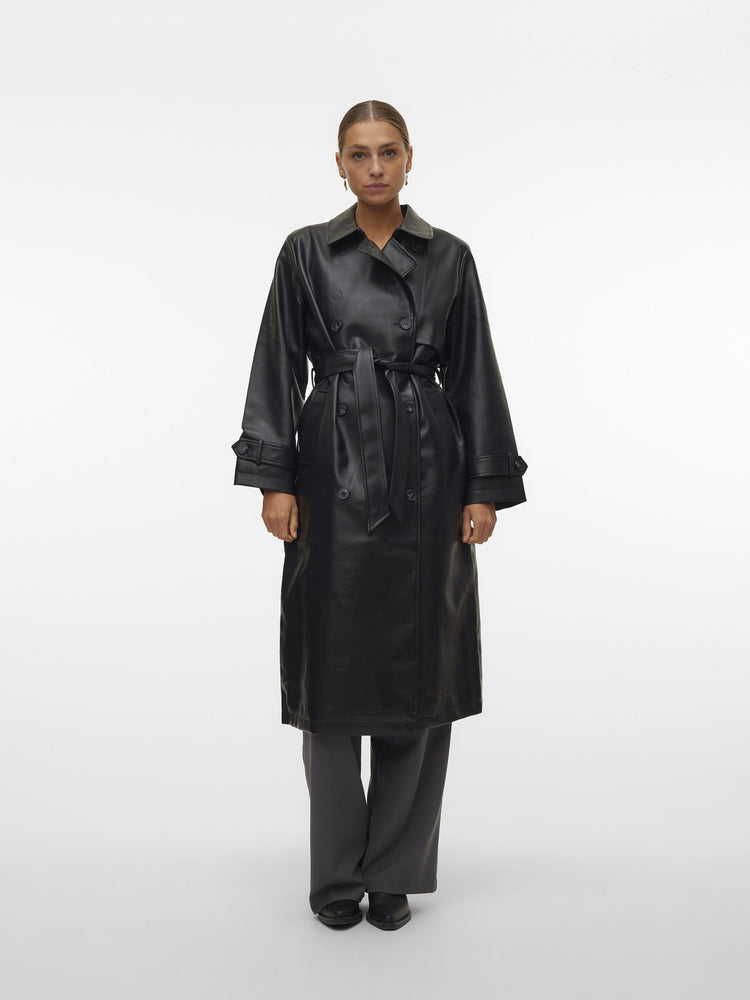 Γυναικείο παλτό VMAMALIE LONG COATED TRENCHCOAT 10300822 | 10300822