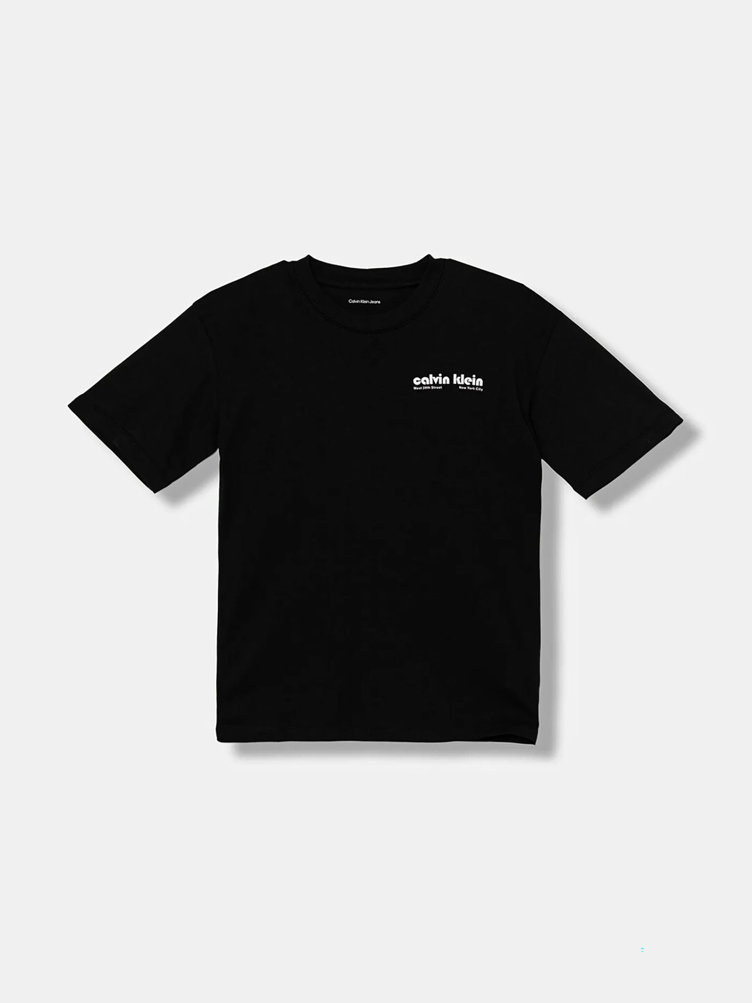 Παιδική μπλούζα μακό GEO CK BACKPRINT RELAXED TEE IB0IB02543BEH | IB0IB02543BEH