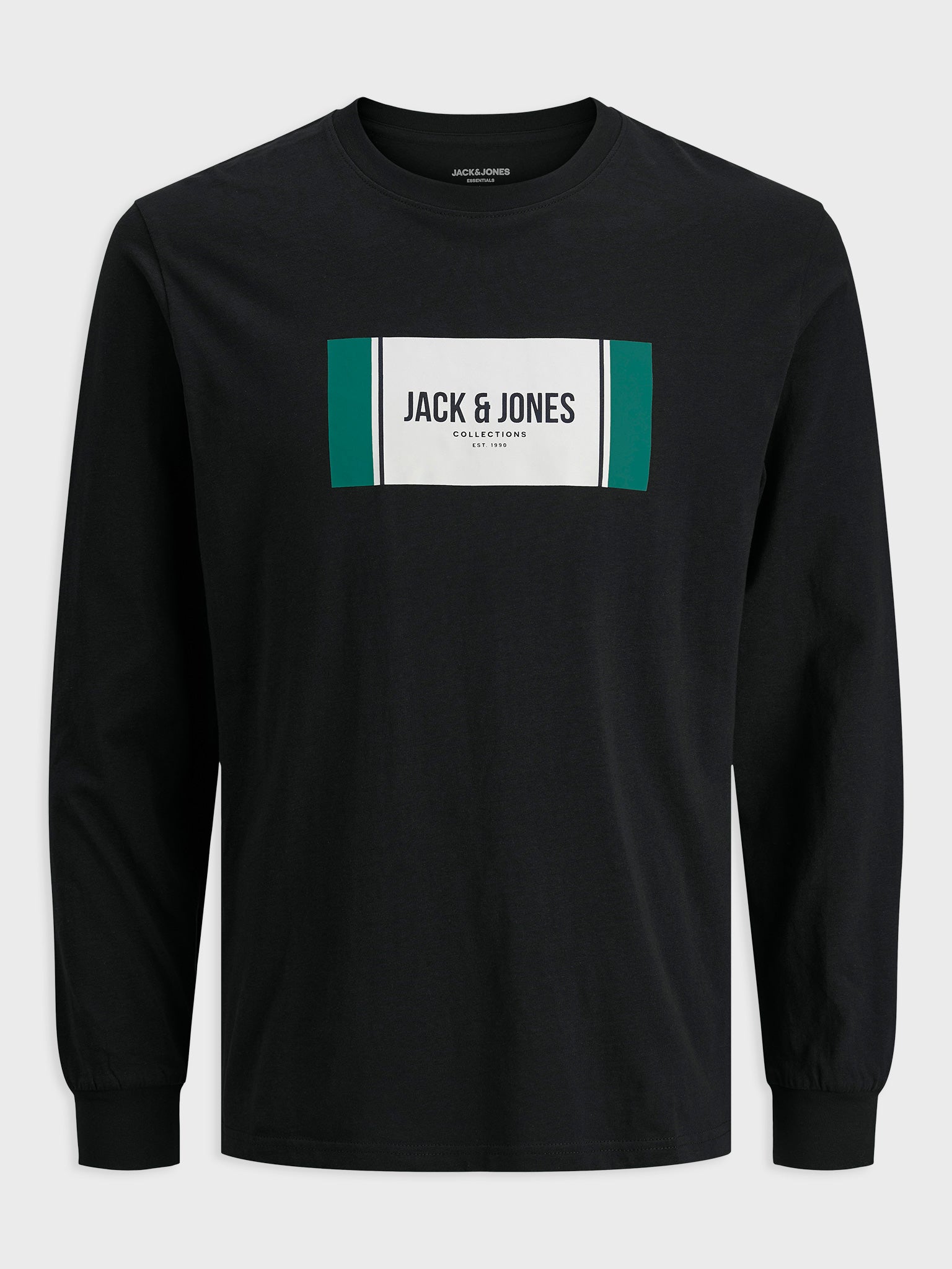 Ανδρική μπλούζα JJHAYATO TEE LS CREW NECK 12282290 | 12282290