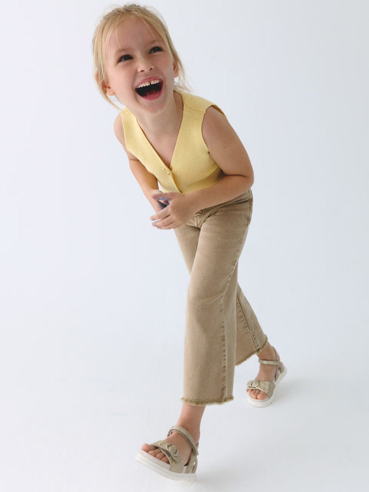 Παιδικό παντελόνι wide leg | 26-03588-025