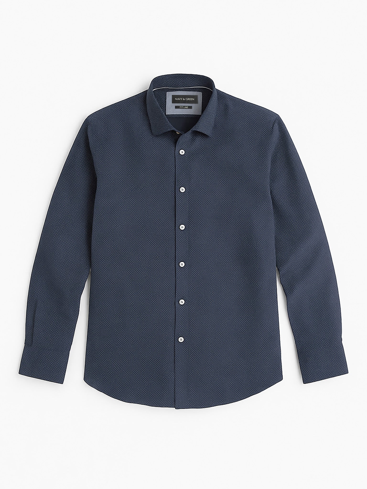 Ανδρικό πουκάμισο πουά 24NG.B277/4S | 24NG.B277/4S