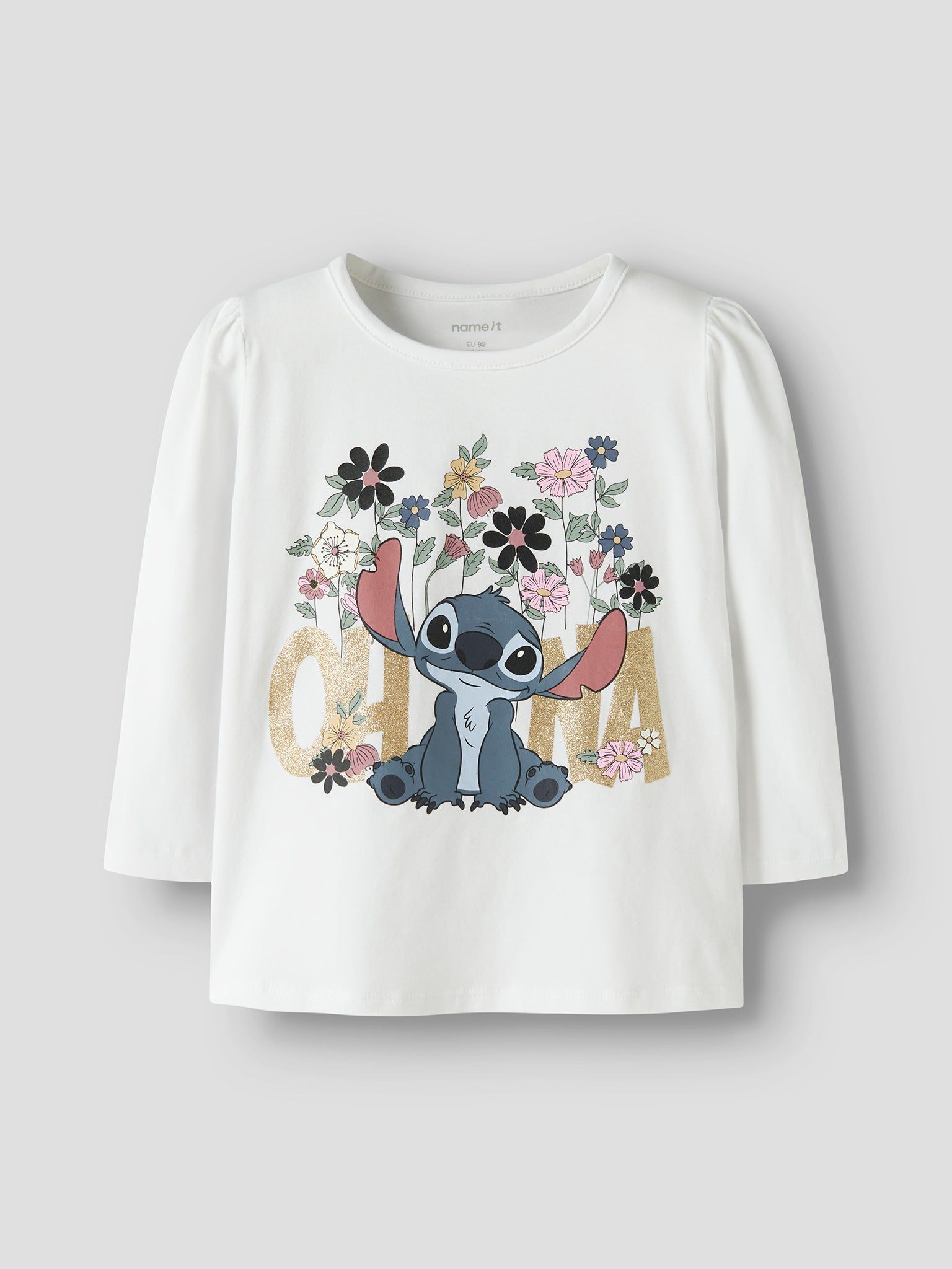 Παιδική μπλούζα μακό NMFJINA STITCH LS TOP BOX NOOS 13257934 | 13257934