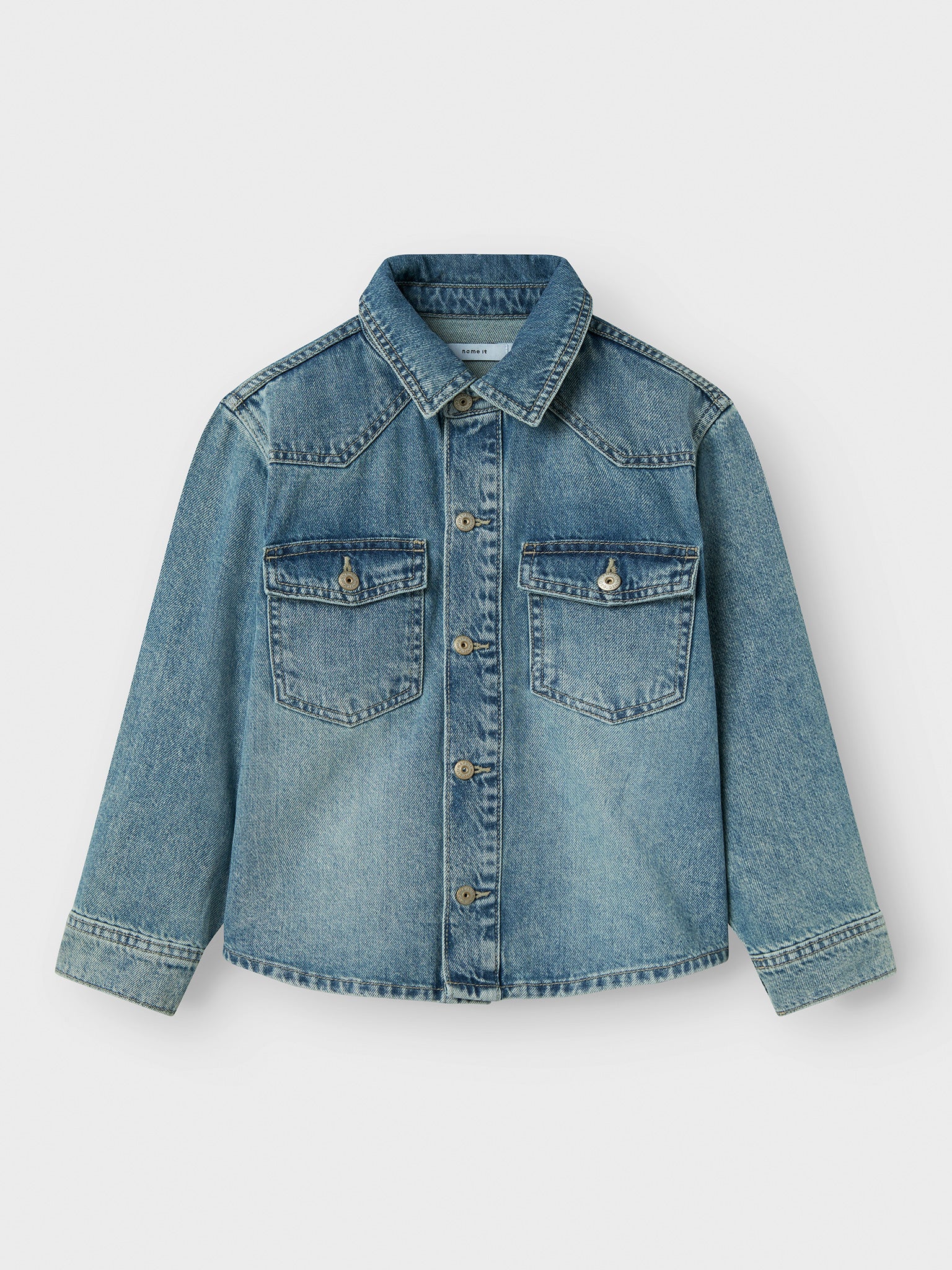 Εφηβικό πουκάμισο Overshirt NKMJONAS OS DNM LS SHIRT 8940-BE 13242730 | 13242730