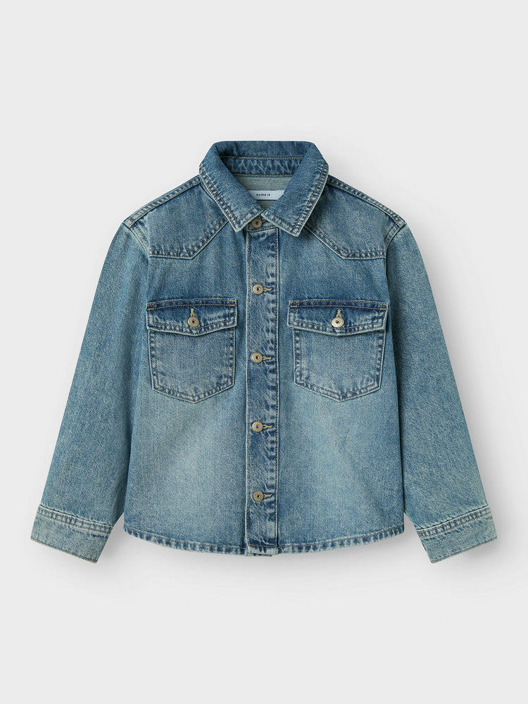 Εφηβικό πουκάμισο Overshirt NKMJONAS OS DNM LS SHIRT 8940-BE 13242730 | 13242730