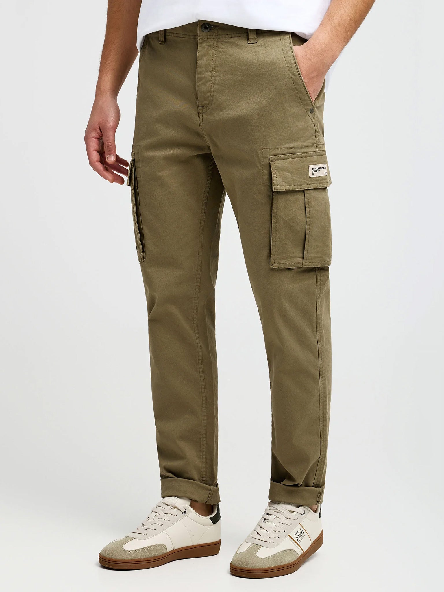 Ανδρικό παντελόνι cargo | FBM013-002-02