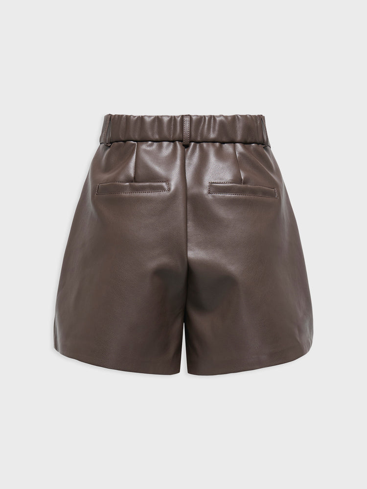 Γυναικείο σορτς δερματίνη ONLCORA SHORTS OTW 15354758 | 15354758