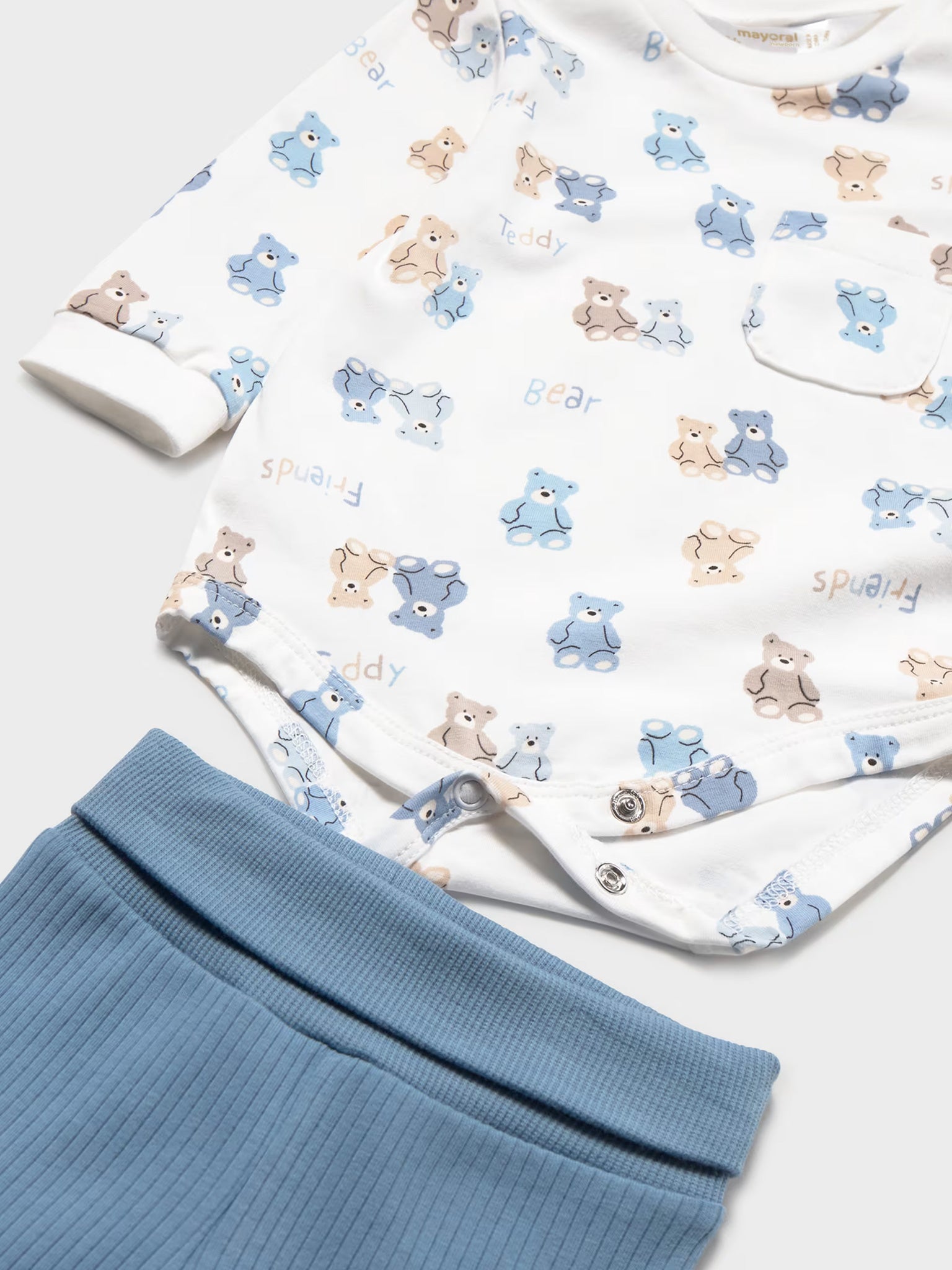 Βρεφικό σύνολο 3 τεμ με σκούφο | 26-01504-077