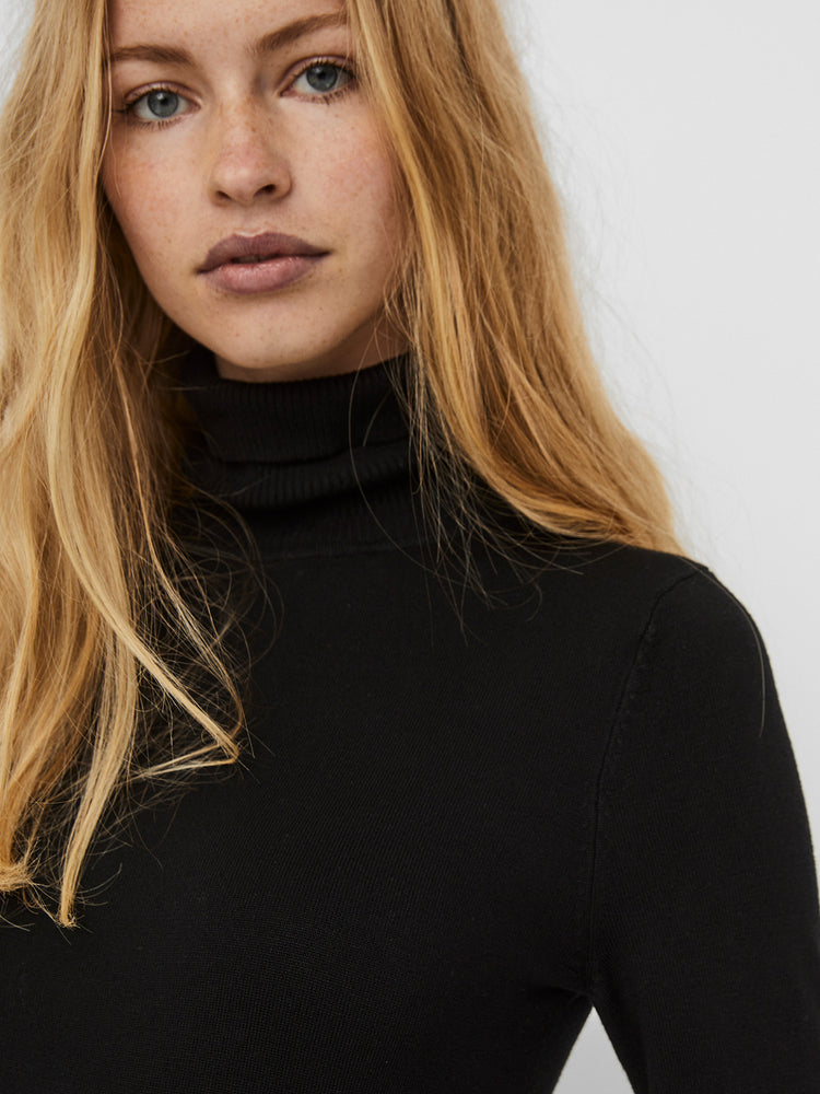 Γυναικεία μπλούζα ζιβάγκο VMGLORY LS ROLLNECK BLOUSE GA NOOS 10231630 | 10231630