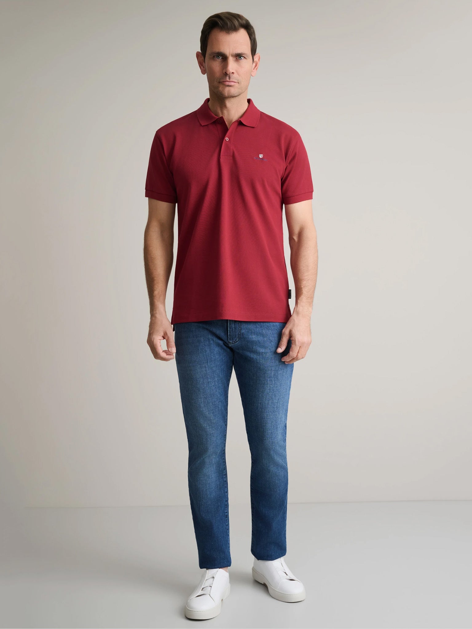 Ανδρικό polo merlot 24GE.300.9 | 24GE.300.9