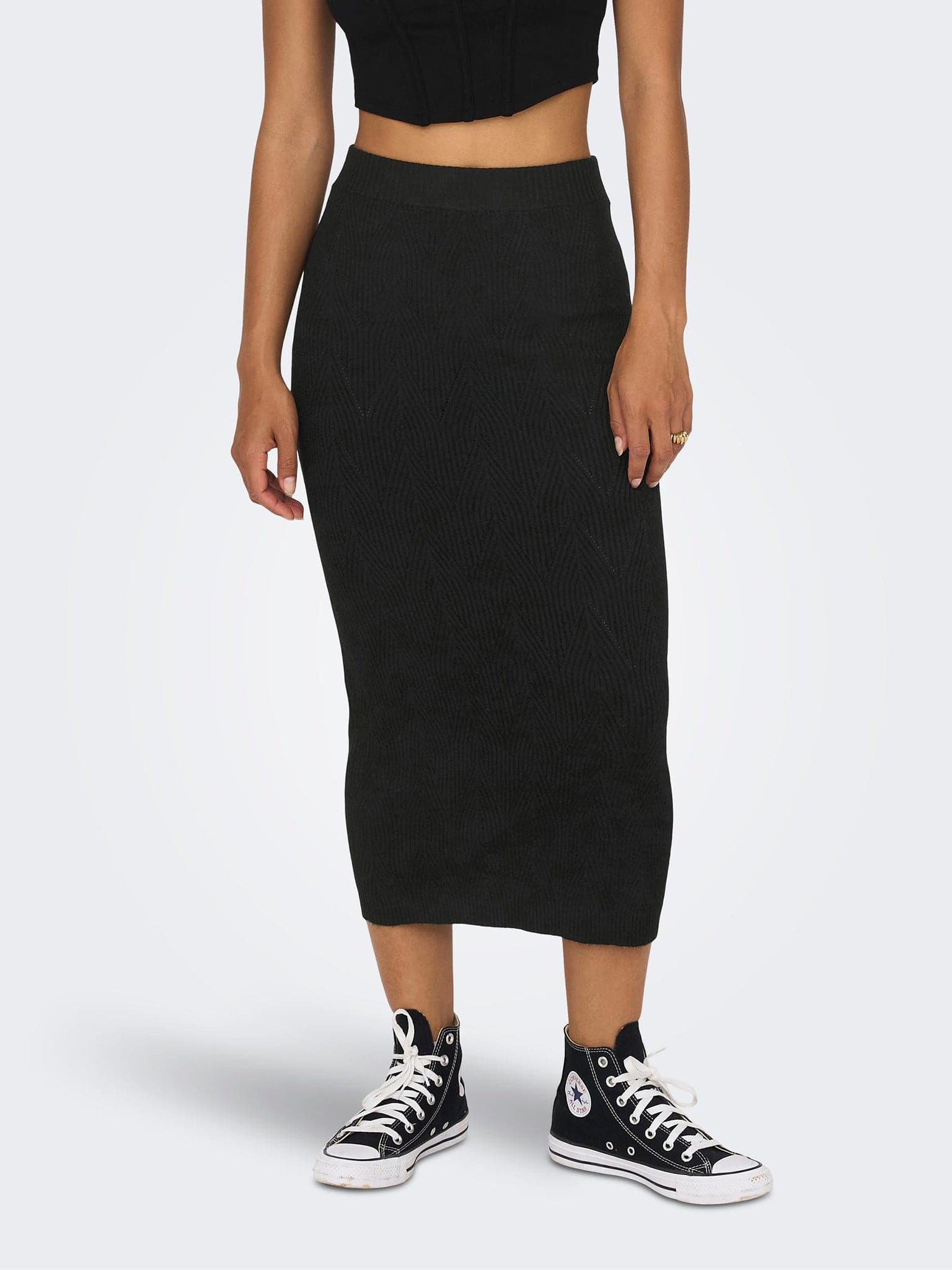 Γυναικεία φούστα maxi ONLMAI HW STRUCTURE SKIRT CC KNIT 15294441 | 15294441