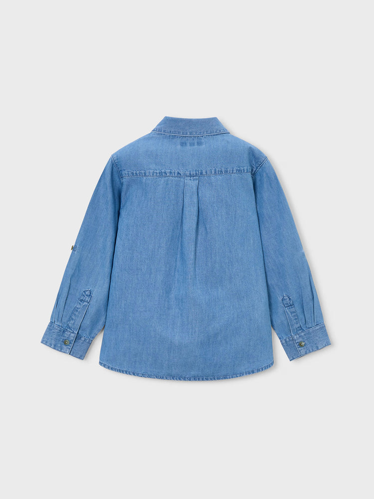 Παιδικό πουκάμισο τζιν | 26-03122-005