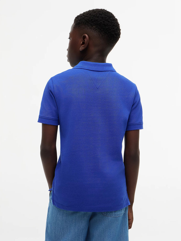 Παιδικό polo ριγέ noble blue FLAG POLO S/S KB0KB09103C8P | KB0KB09103C8P
