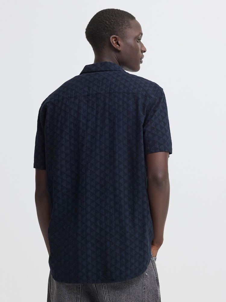 Ανδρικό πουκάμισο διάτρητο BHAULIA SHIRT 20720572 | 20720572