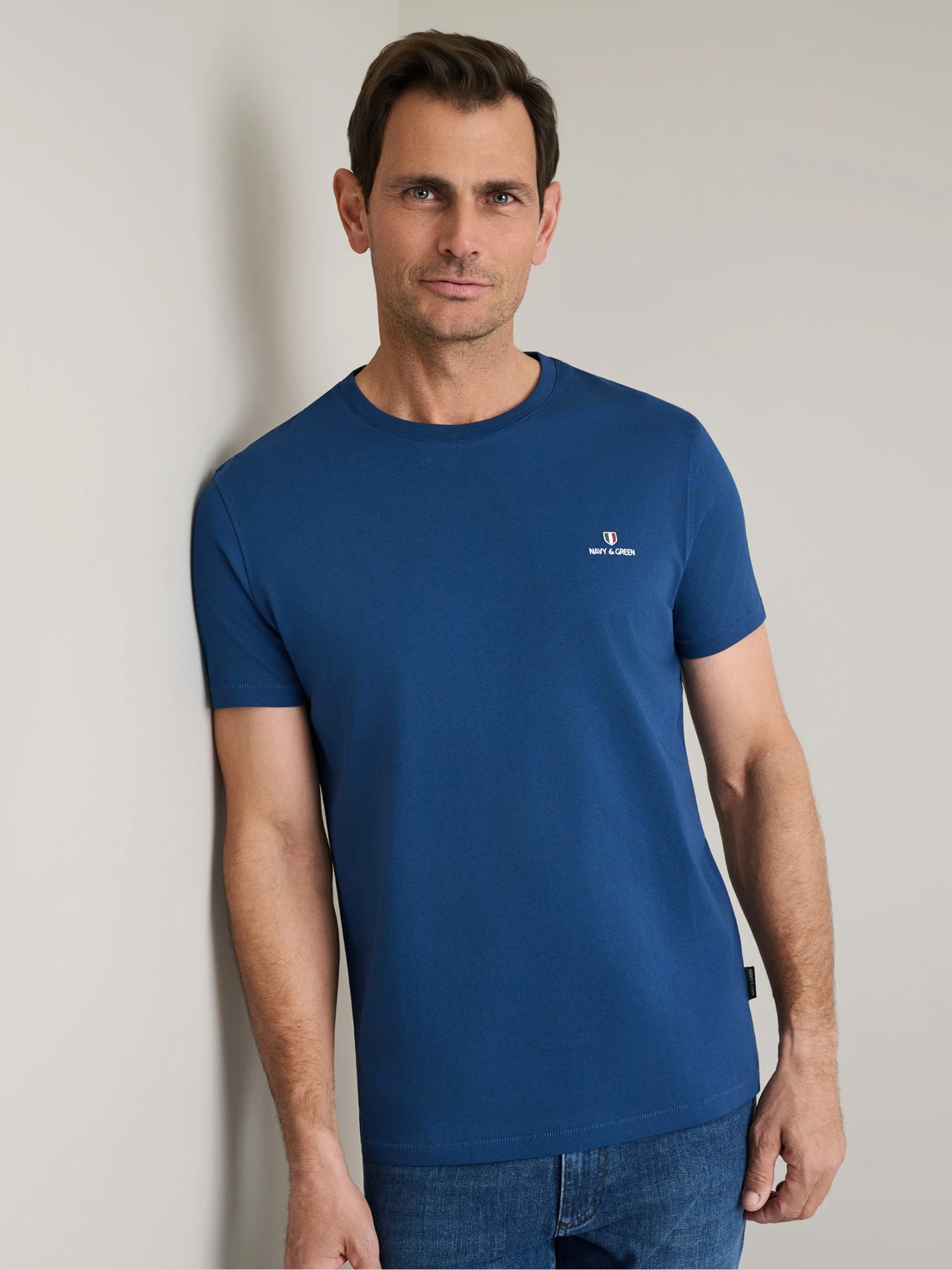 Ανδρικό t-shirt atlantic blue 24MO.001/P.3 | 24MO.001/P.3