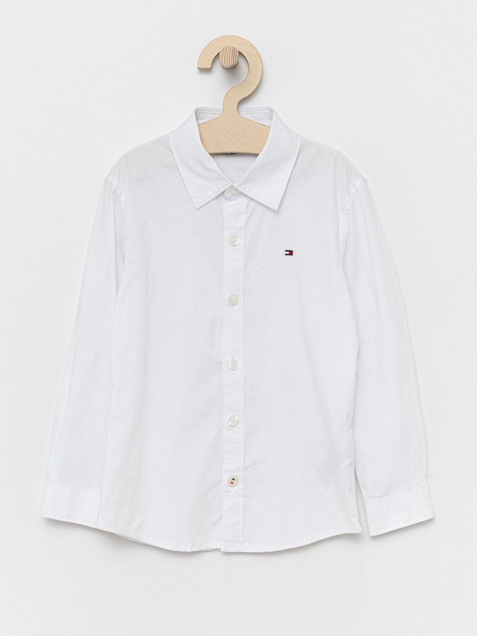 Παιδικό πουκάμισο STRETCH COTTON POPLIN SHIRT KB0KB06965YBR | KB0KB06965YBR