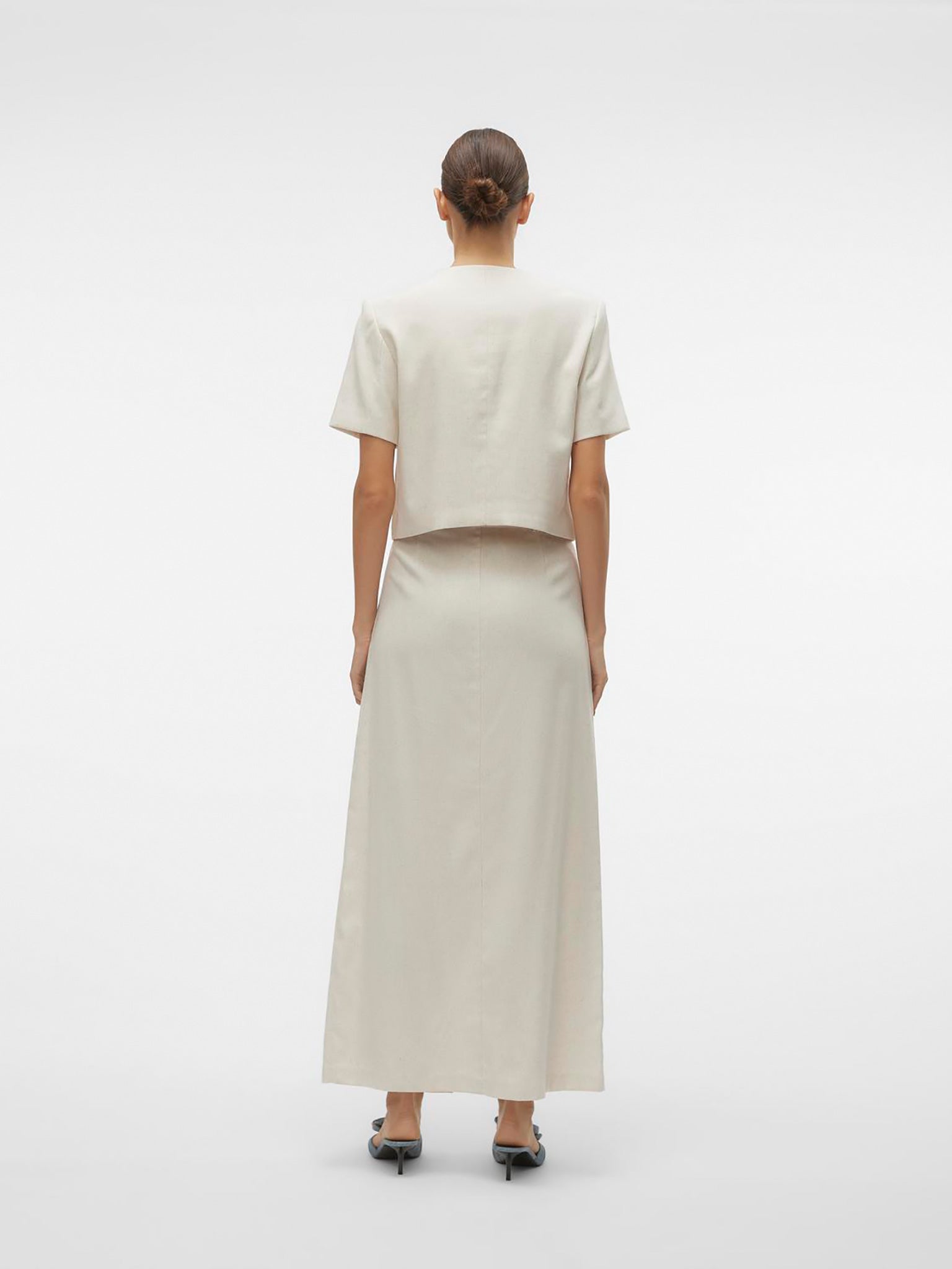 Γυναικεία φούστα VMFLORENCE HW LONG LINEN SKIRT 10306699 | 10306699