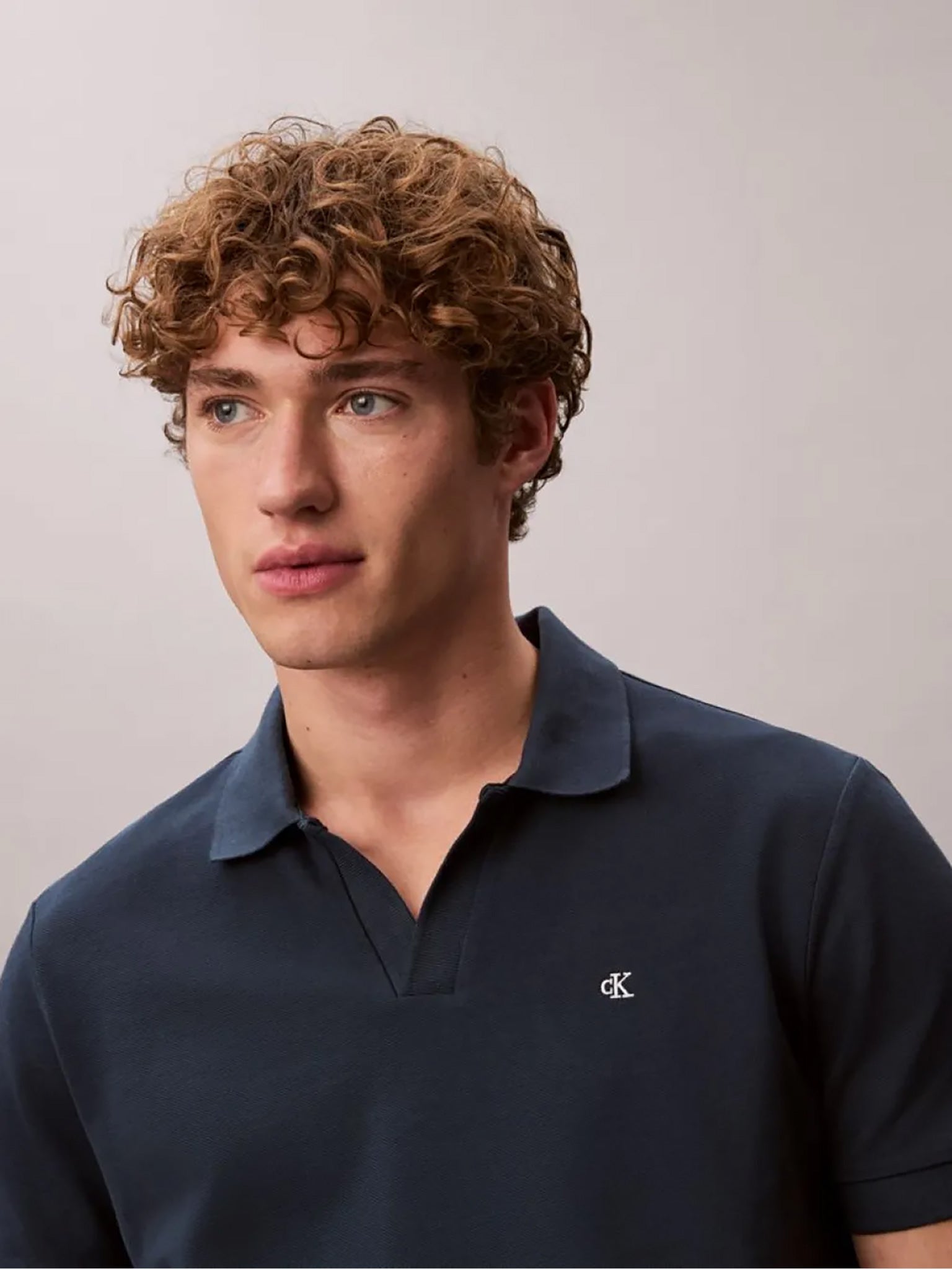 Ανδρικό polo SS OPEN COLLAR CASUAL PIQUE POLO LV04RF215GPQ6 | LV04RF215GPQ6
