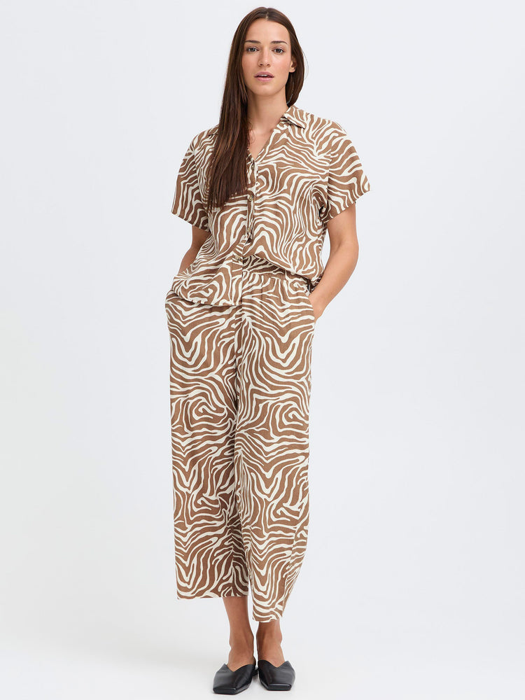 Γυναικεία ζιπ κιλότ zebra 20813083 | 20813083