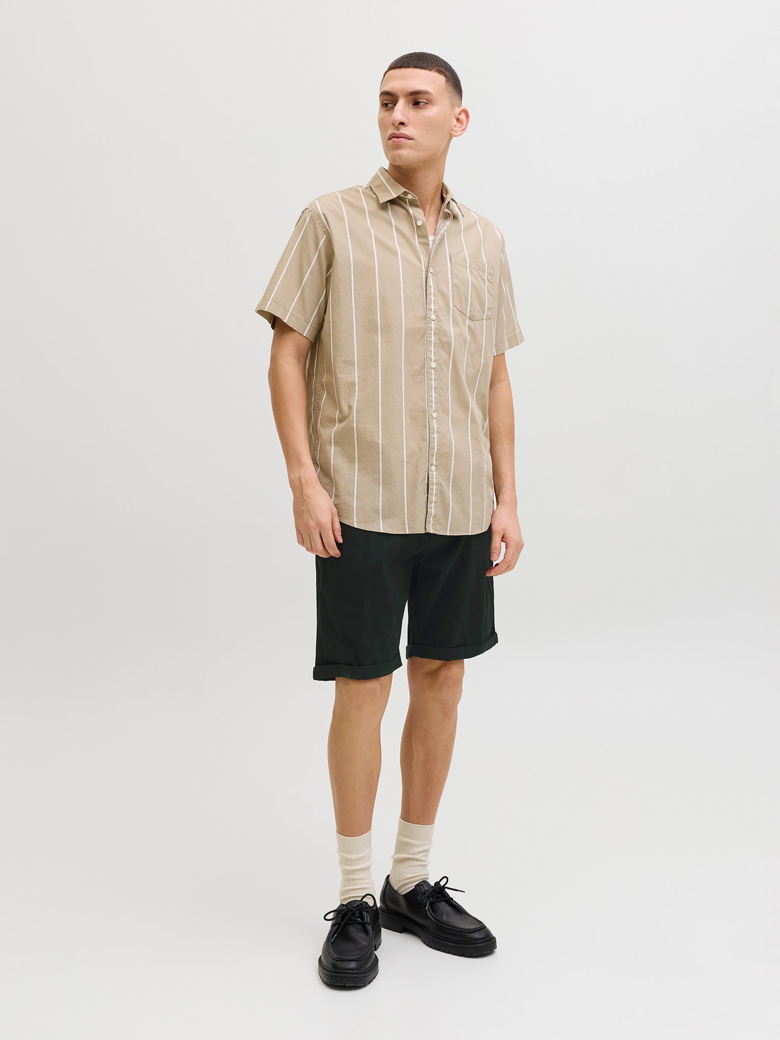 Ανδρική βερμούδα chinos JPSTRICK DYLAN ORIGINAL SHORTS REG 12288485 | 12288485