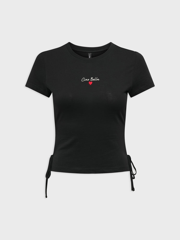 Γυναικείο t-shirt ONLCARLA LIFE S/S DETAIL TOP BOX JRS 15354863 | 15354863