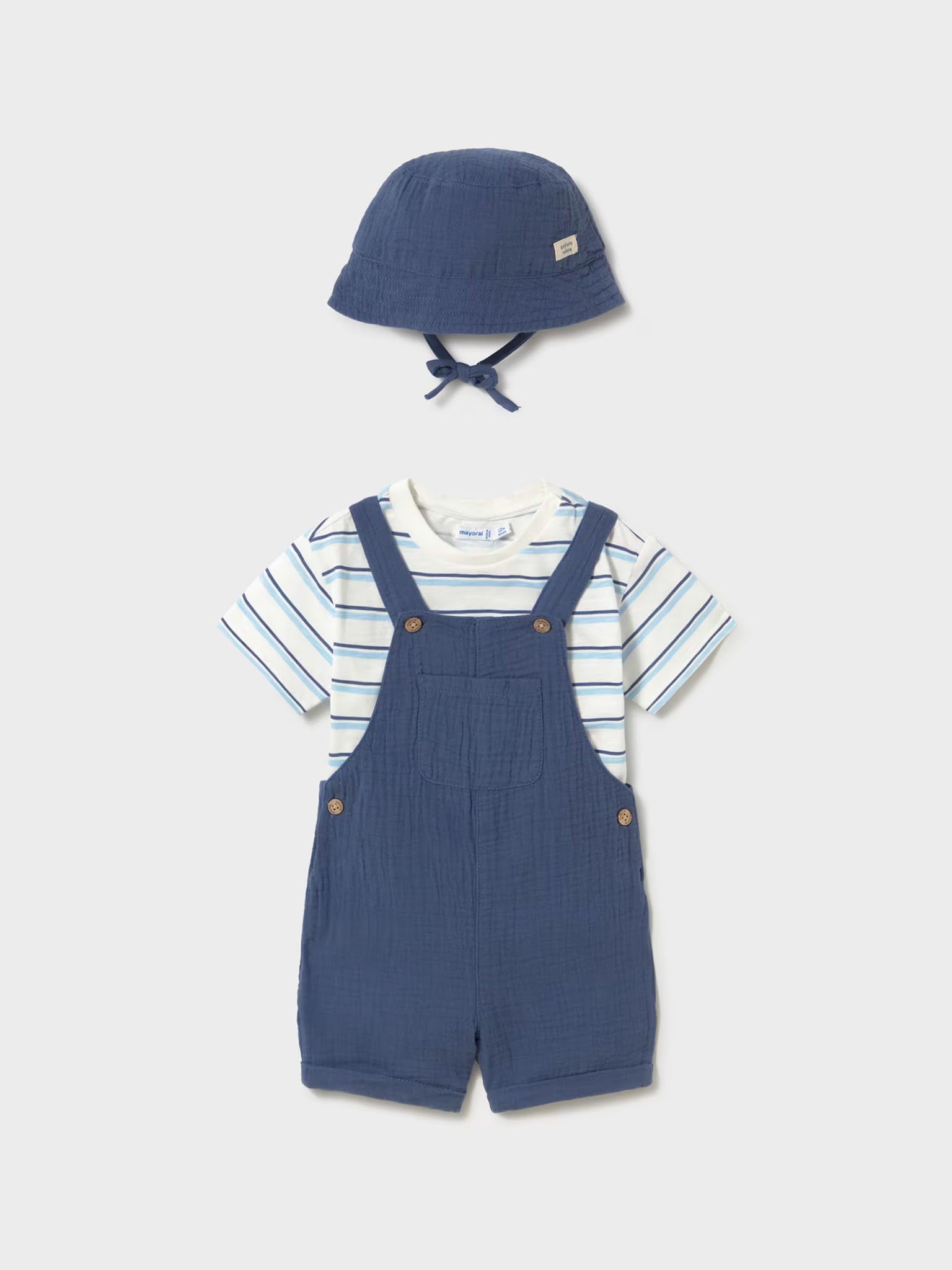 Βρεφικό σύνολο με σαλοπέτα | 26-01663-024