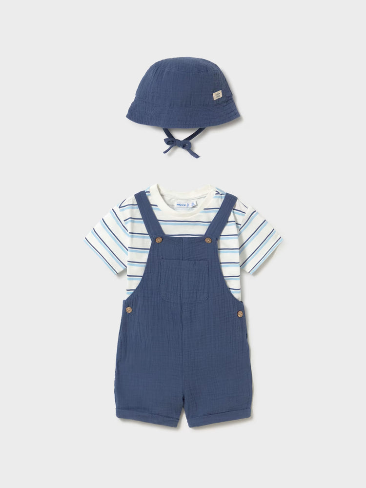 Βρεφικό σύνολο με σαλοπέτα | 26-01663-024