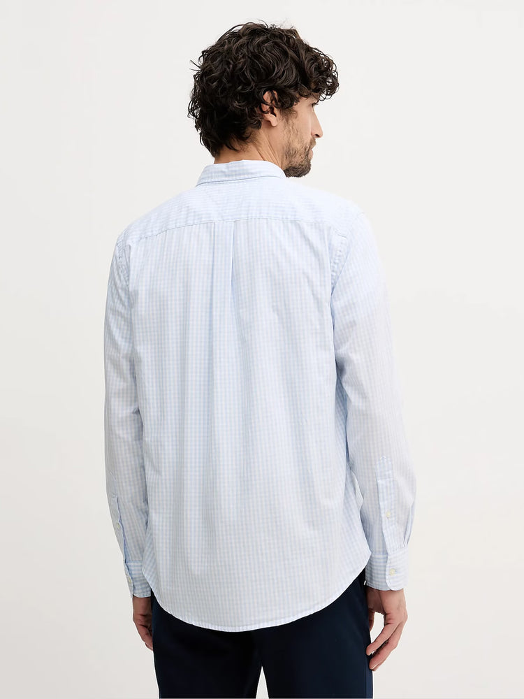 Ανδρικό πουκάμισο καρό FLEX POPLIN BIG GINGHAM RF SHIRT MW0MW417130MT | MW0MW417130MT
