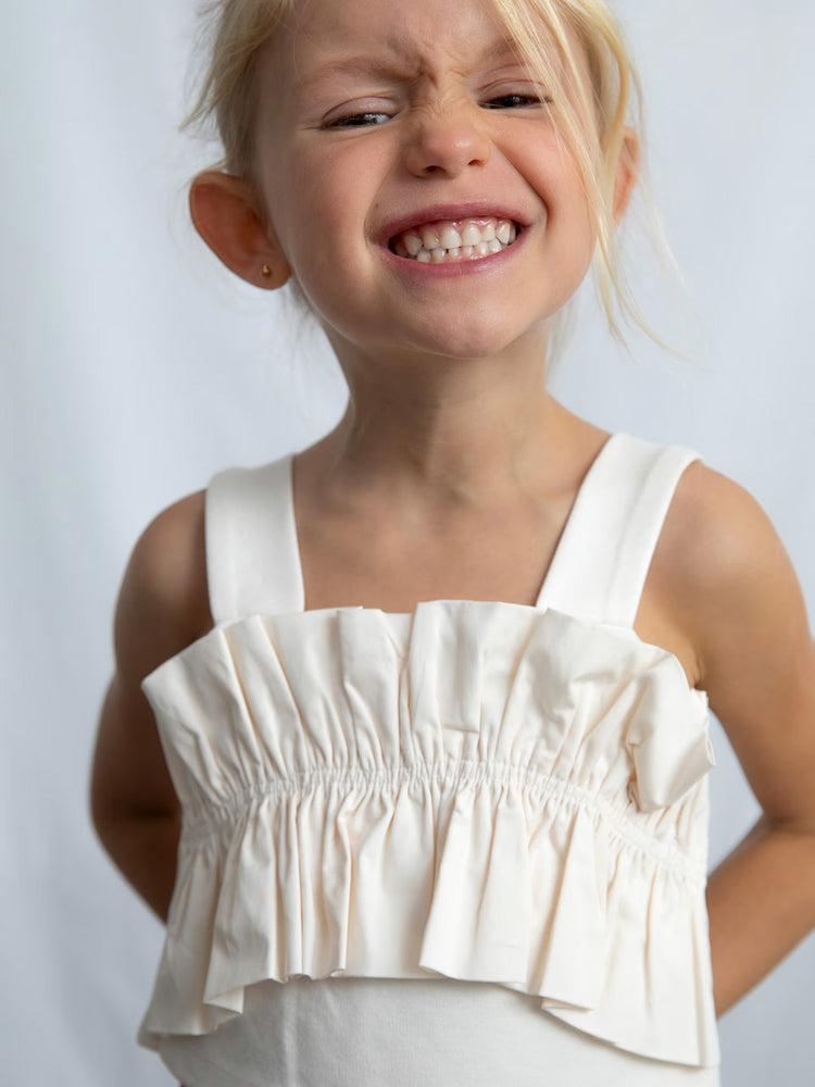 Παιδική μπλούζα με βολάν | 26-03025-041