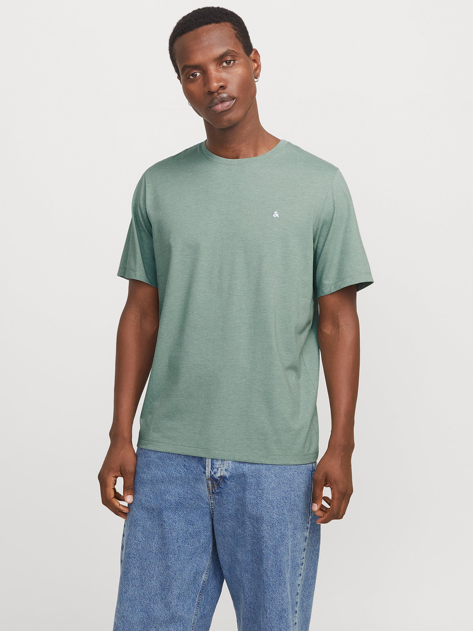 Ανδρικό t-shirt JJEPAULOS TEE SS CREW NECK NOOS 12245087 | 12245087