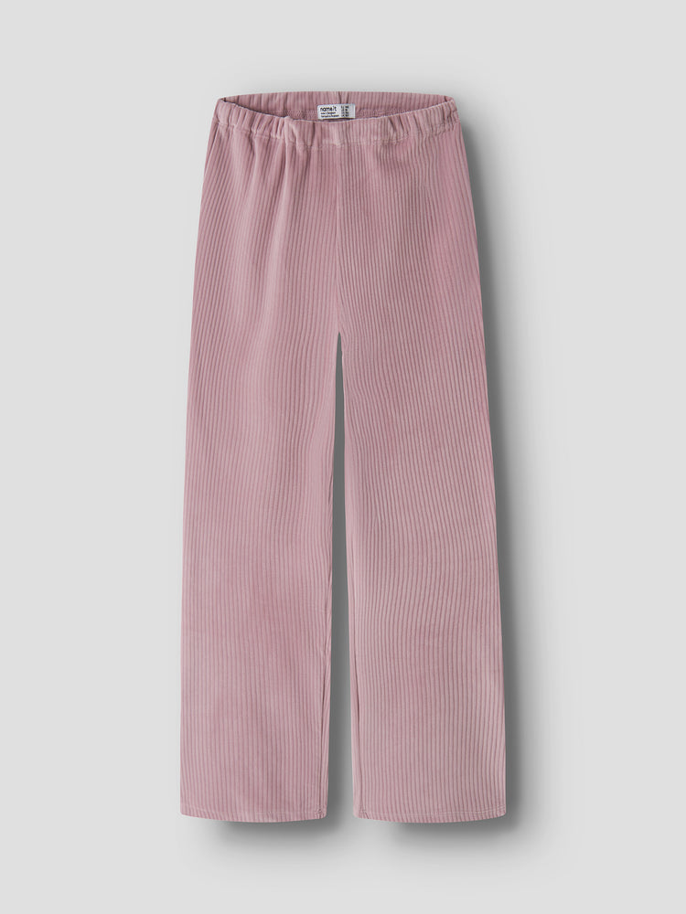 Εφηβικό παντελόνι Mauve Shadows NKFVELOA VELVET PANT 13235120 | 13235120