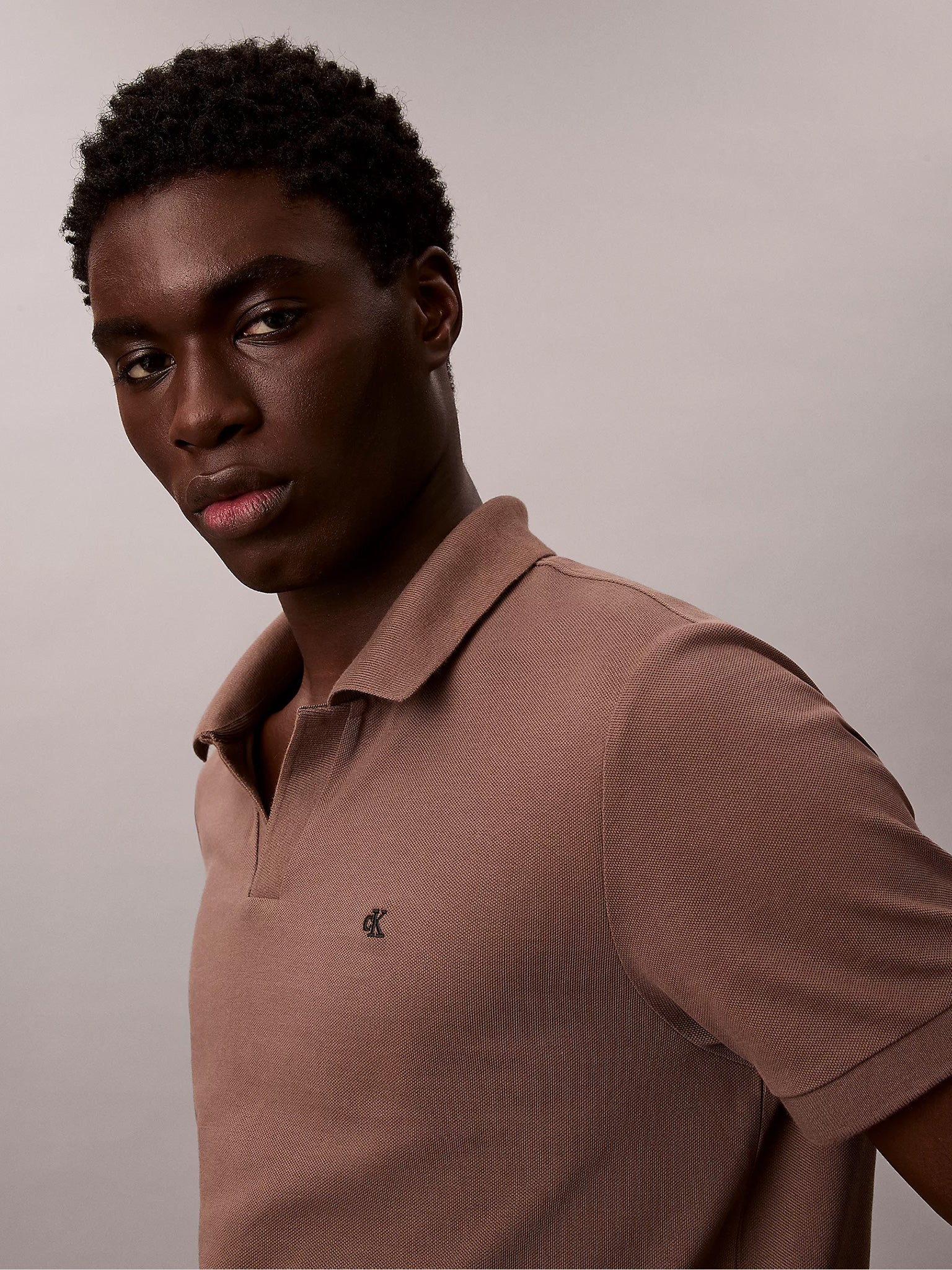 Ανδρικό polo SS OPEN COLLAR CASUAL PIQUE POLO LV04RF215G9O9 | LV04RF215G9O9
