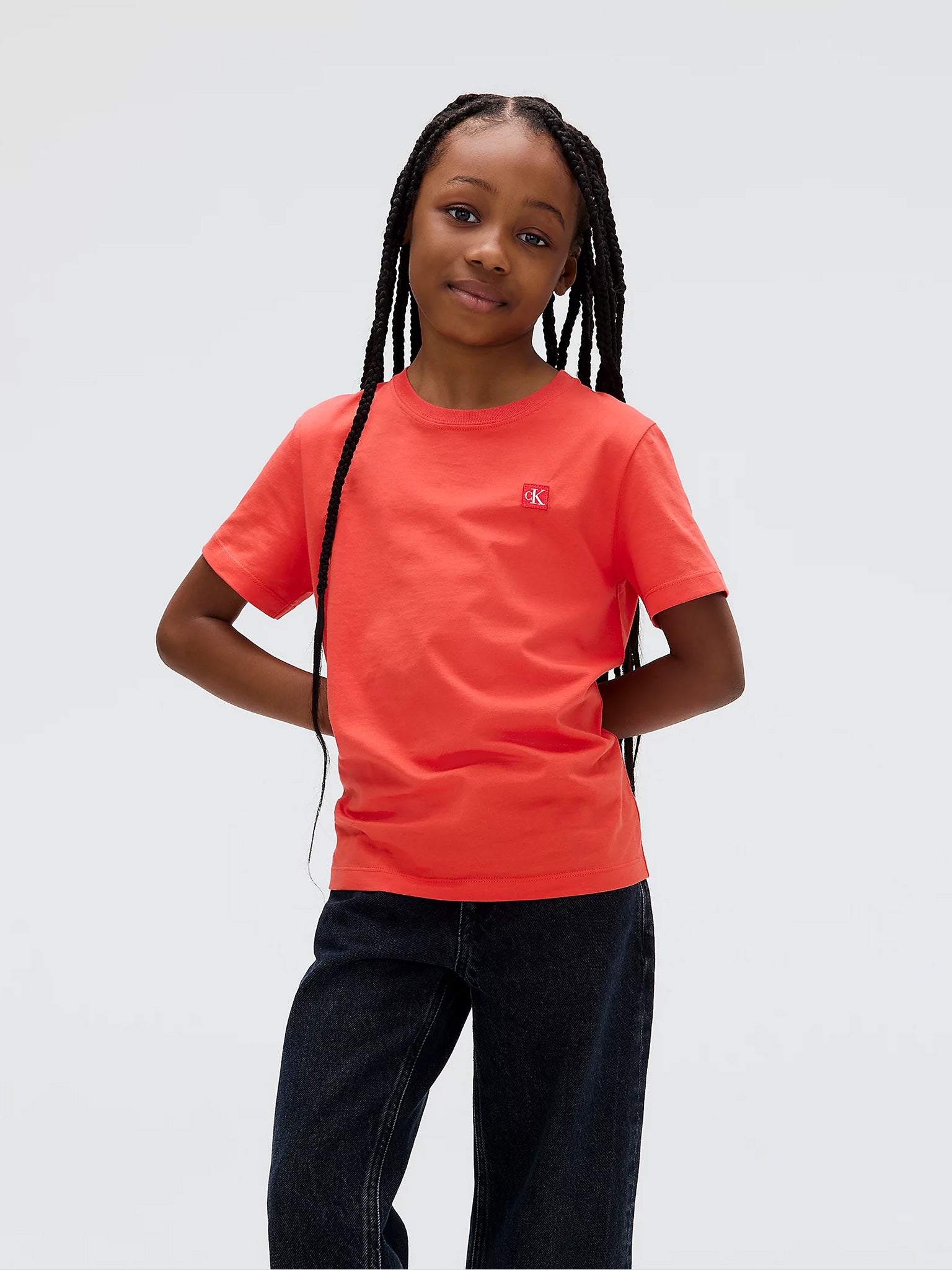 Παιδική μπλούζα μακό MONOGRAM MINI BADGE T-SHIRT IU0IU00543SOH | IU0IU00543SOH